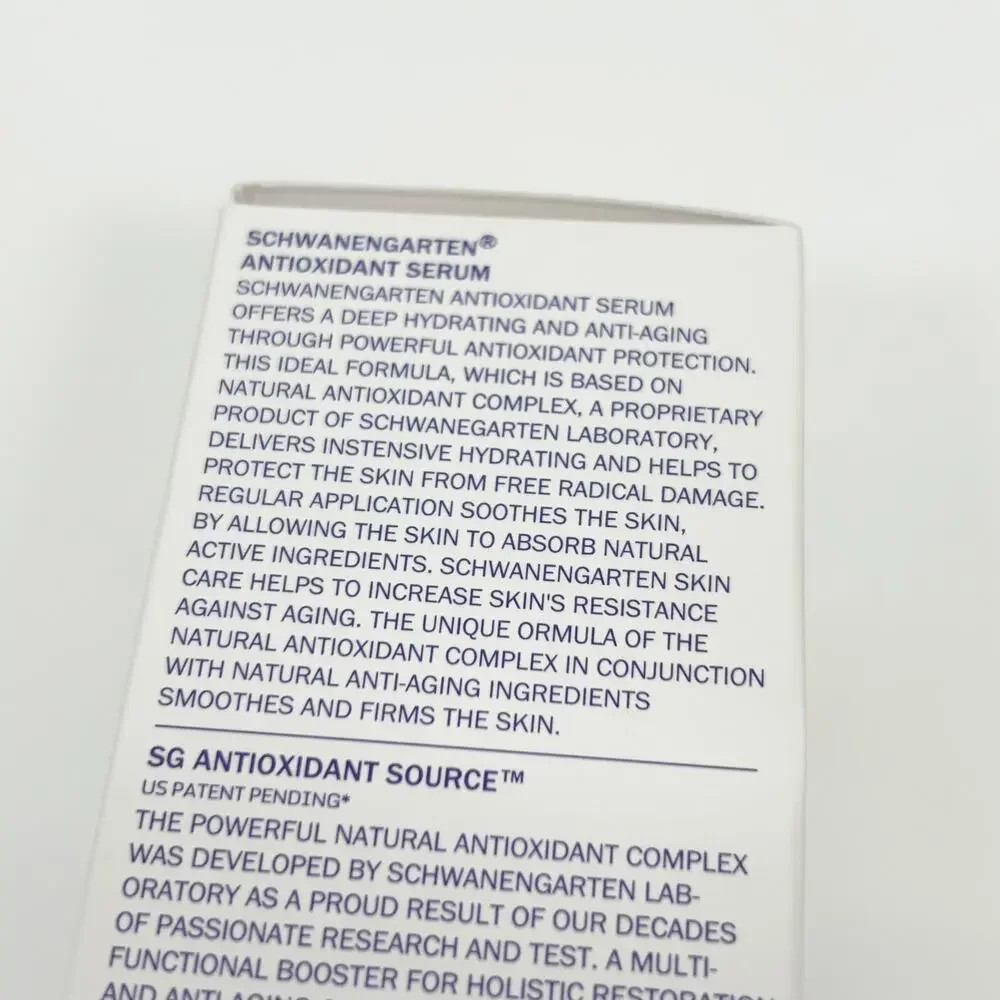 Schwanen Garten Antioxidant Serum 1.35 fl oz Hydrating Anti-Aging Facial 9/26
